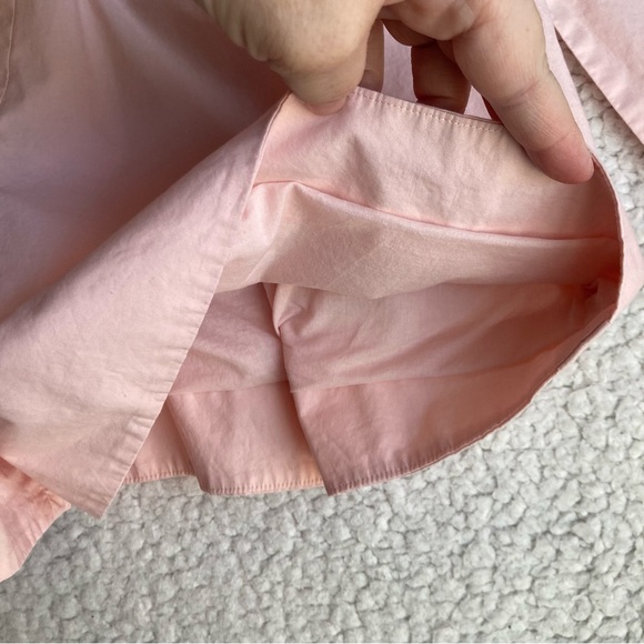 J Crew Women's blush pink high waisted shorts with pleat and bow detail, Sz 00 - Picture 16 of 16